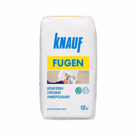 Шпатлевка Фуген гипсовая универсальная Knauf, 10 кг, РФ