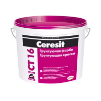 Грунт - краска Ceresit CT 16 с кварцевым песком, 5л. РБ