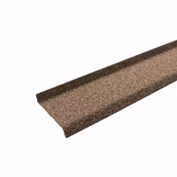 Планка цокольная ТехноНиколь Hauberk, коричнево-бежевый