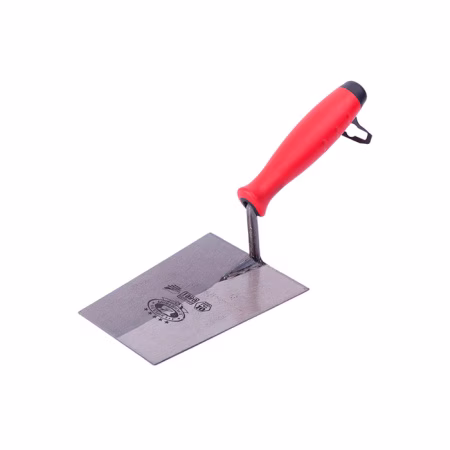 Кельма 180 мм широкая трапец. из пружинисто-закаленной стали, двухкомп.ручка. Olejnik.РП (022118-2K)