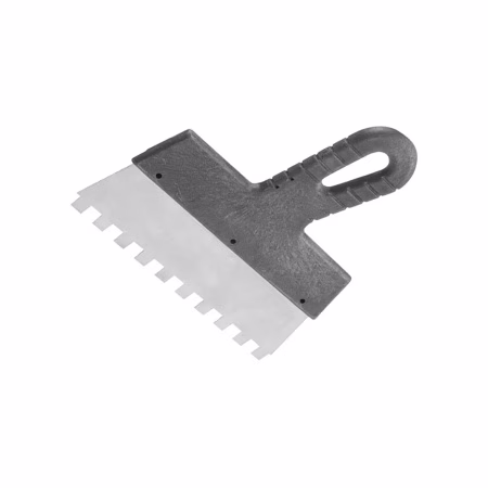 Шпатель фасад. зубчат. нерж. 200мм зуб 8х8 (ST1004-2008), STARTUL MASTER