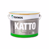 Краска Teknos Teknospro Katto. Объем 9 л. Белая. Финляндия.