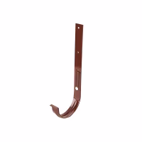 Кронштейн желоба ТехноНиколь ПВХ 125/82, металлический, коричневый