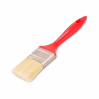 Кисть плоская 50мм, толщ.14, светл.щетина, красн.пласт. ручка ColorExpert Китай [81285002]