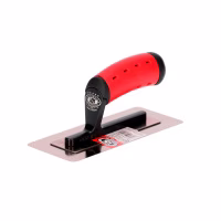 Гладилка нерж. венец. трапец. 200X86X0,3мм, двухкомп. /1263200086-MH2K-1/ Olejnik