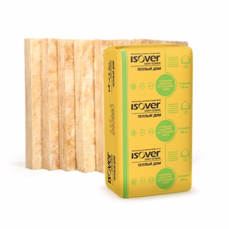 Утеплитель Vetonit Warm House Slab "Теплый дом" 50x610x1170 мм (9,99 м.кв.). РФ.