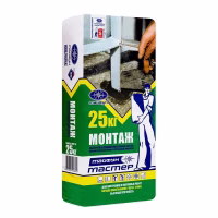 Монтажная цементная смесь Тайфун Мастер "МОНТАЖ" быстросхватывающаяся, 25кг