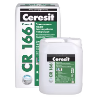 CERESIT CR 166 Эластичная гидроизолирующая смесь 8л+24 кг (РБ)