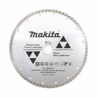 Диск (Круг) алмазный 230*22,23мм. По граниту Turbo MAKITA Китай (D-41729)