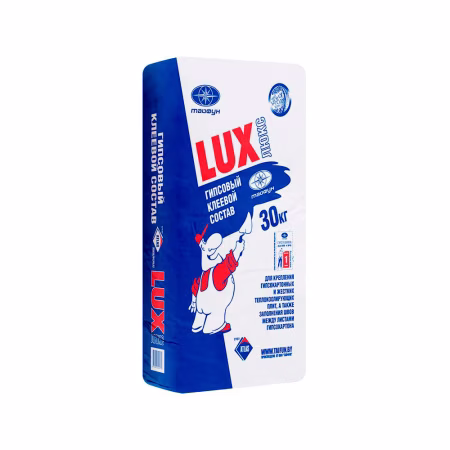 Клеевой состав LUX гипсовый 30 кг, РБ