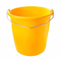 Ведро строительное ударопрочное 20 л. (Желтый), РФ