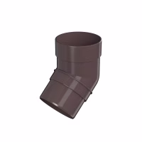 Колено трубы 135° ТехноНиколь Оптима (D120/80), темно-коричневый