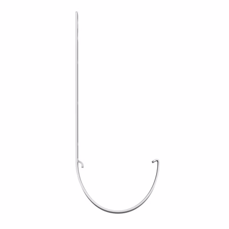 Кронштейн желоба ТехноНиколь ПВХ, металлический, белый