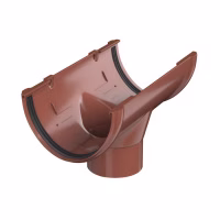 Воронка желоба ТехноНиколь ПВХ, красный