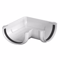 Угол желоба 90° ТехноНиколь Оптима (D120/80), белый