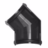 Угол желоба 135° ТехноНиколь ПВХ, черный
