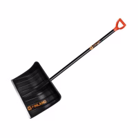 FINLAND Лопата снеговая широкая 500х390мм (1358-Ч)