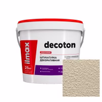 Штукатурка декоративная акриловая Ilmax decoton 1мм, 224-1, 25кг
