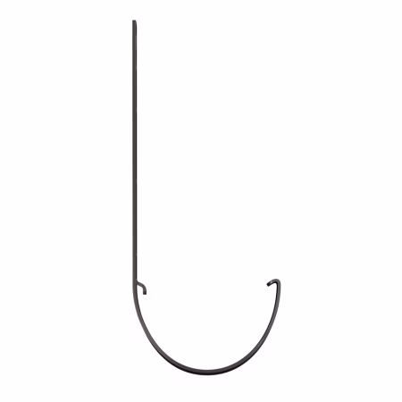 Кронштейн желоба ТехноНиколь ПВХ, металлический, темно-коричневый