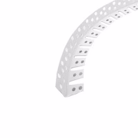 Угол перфорированный ПВХ арочный 3м . ПрофиГипсБел. РБ