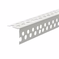 Угол перфорированный ПВХ наружный 1711 50x48мм L-3,05м белый. РФ