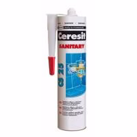 Герметик силиконовый санитарный Ceresit CS 25 № 39 Светло-бежевый 280мл. Польша