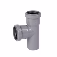 Тройник ПП 87° d50х50мм OSTENDORF для внутренней канализации