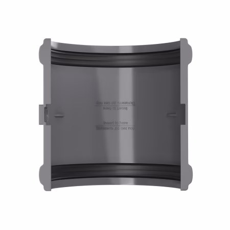 Соединитель желоба ТехноНиколь ПВХ, серый