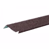 Планка примыкания ТехноНиколь с гранулятом 20*45*15*10*1250мм, коричневый