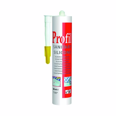Герметик силиконовый санитарный Soudal Profil Бесцветный 270мл. Бельгия