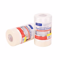 Плёнка укрывочная 3,2x20м. ADMIRAL рулон с клейкой лентой. Плотность 9 мкм. РФ