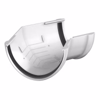 Угол желоба 135° ТехноНиколь ПВХ, белый