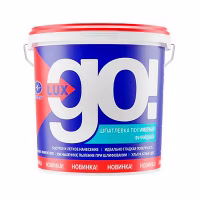 Шпатлевка Lux Go готовая финишная полимерная, 18 кг. РБ