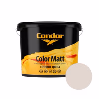 Краска в/д акриловая Condor Color Matt С041 нежно-бежевый, 2.5л/3.4 кг. РБ