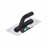 Гладилка нерж. 130х270мм. зуб 6х6мм. Волат [27200-1306]