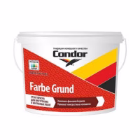 Грунт - краска Condor Farbe Grund в/д укрывающая белая, 3,75кг. РБ