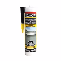 Герметик битумный Soudal кровельный Черный 280мл. Бельгия