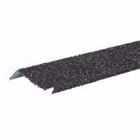 Планка примыкания ТехноНиколь с гранулятом 20*45*15*10*1250мм, серый