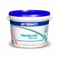 Шпатлевка Terraco Handycoat Washable готовая влагостойкая, 5 кг. РФ.