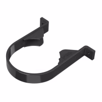 Хомут трубы ТехноНиколь ПВХ, черный