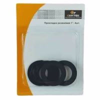 Прокладка резиновая d25х1мм блистер 4шт. СИМТЕК, Россия