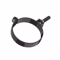 Хомут трубы универсальный ТехноНиколь ПВХ L=140мм, черный
