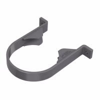 Хомут трубы ТехноНиколь ПВХ, серый