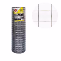 Сетка сварная оцинкованная LIHTAR D 1,6мм. яч. 50х50мм. рулон 1х25м.1рул=25м.кв. РФ.