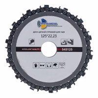 Диск цепной отрезной для УШМ Trio-Diamond 125*22,23 мм. Китай. (545125)