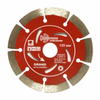 Диск (Круг) алмазный 125*22,23мм. Сегментированный Trio-Diamond. Китай. (GUS722)