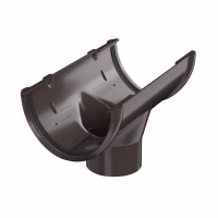 Воронка желоба ТехноНиколь ПВХ, темно-коричневый