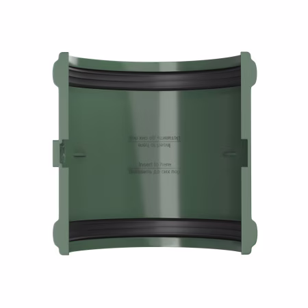 Соединитель желоба ТехноНиколь ПВХ, зеленый