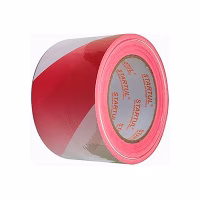 Лента оградительная STARTUL PROFI 75мм x 200м красно-белая. Китай (ST9044-75-200)