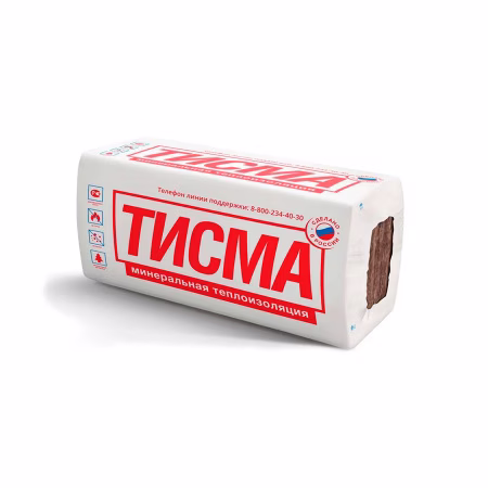 Теплозвукоизоляция ТИСМА TS 038 100х600х1300мм (6,24 м.кв) Knauf Insulation. РФ